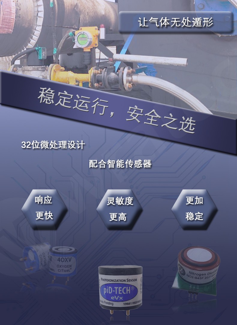 在线式可燃气体浓度检测报警仪